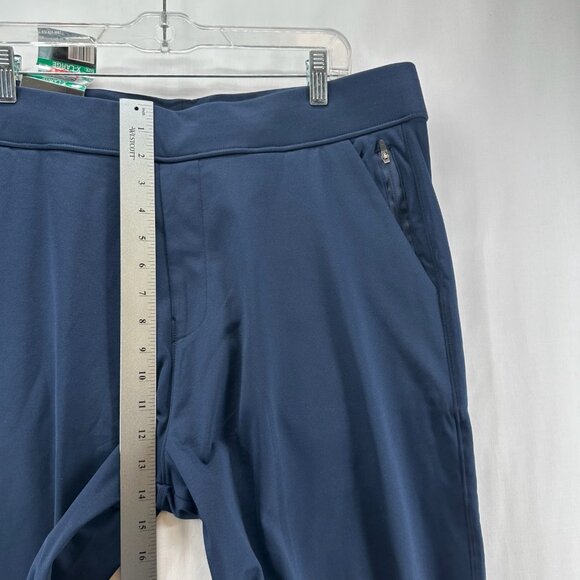 32 Degrees Pants Womens XL Heat Tech Jogger Sweatpants Performance Pull On Blue - Picture 10 of 11